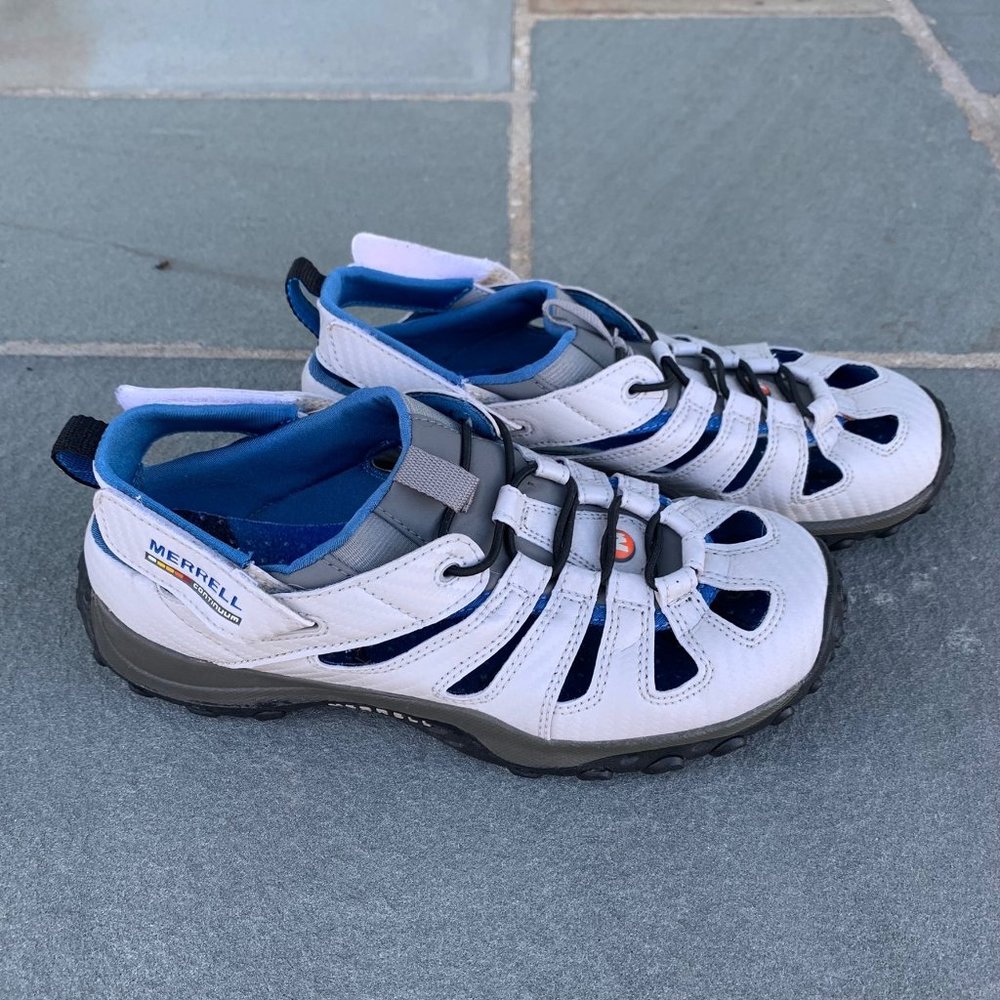 Merrell Continuum Outdoor Hiking Water Shoes Lite Gray Youth/Junior Sz.6